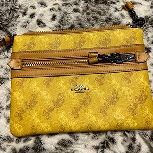 Yellow Coach Wristlet/Clutch